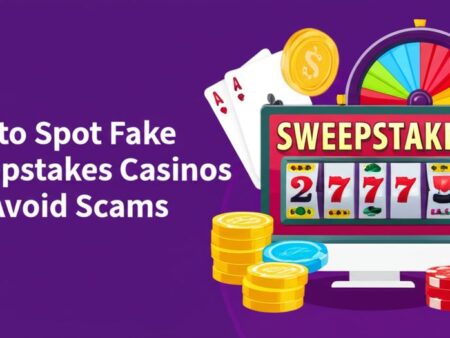 How to Spot Fake Sweepstakes Casino Games and Avoid Pitfalls