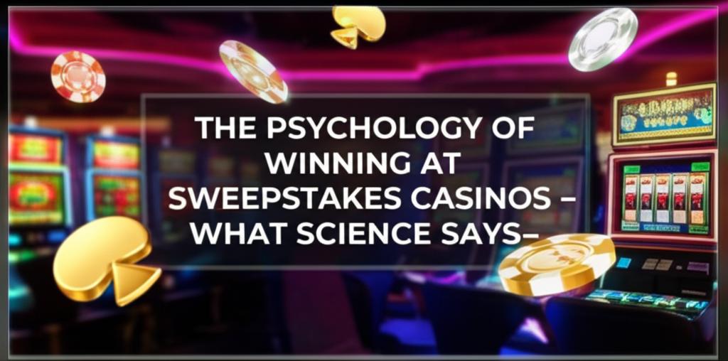 The Psychology of Winning at Sweepstakes Casinos – What Science Says