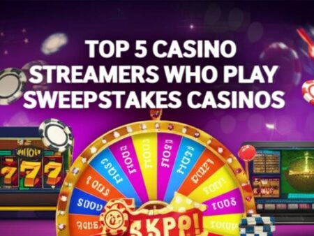 Top 5 Casino Streamers and Sweepstakes Games to Watch