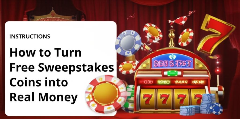 How to Turn Free Sweepstakes Coins into Real Money